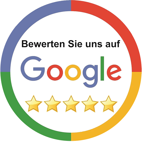 Bewerten Sie uns auf Google